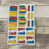 Bright Tab stickers  (DPD915)