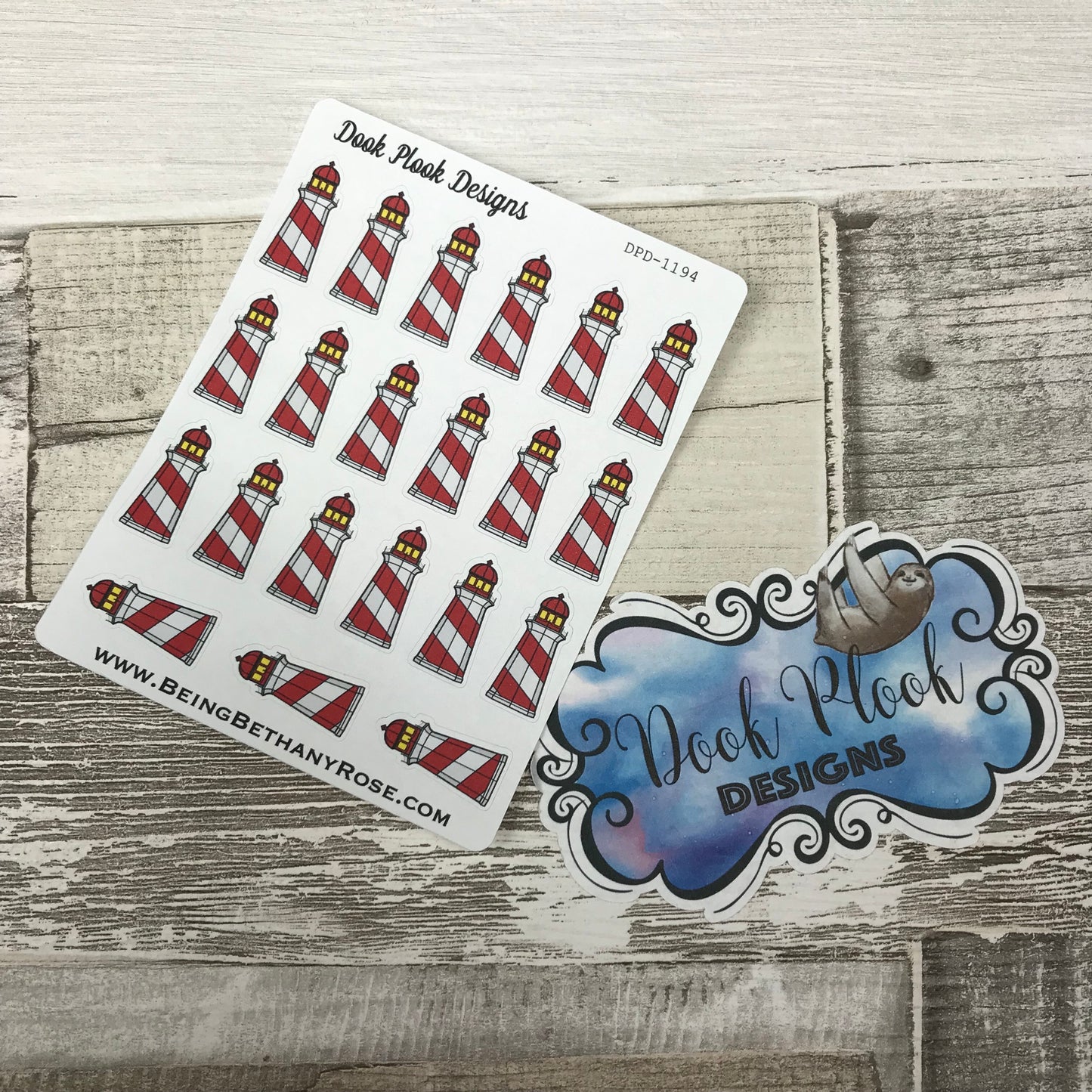 Lighthouse stickers (DPD1194)