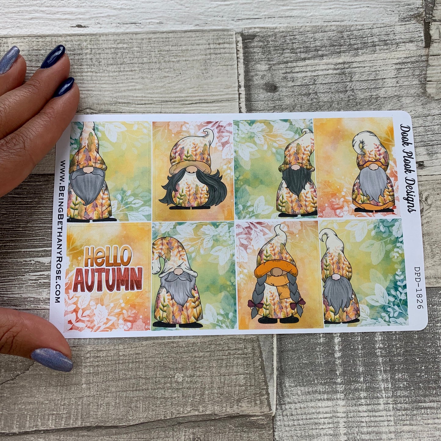 Autumn Gonk full box stickers (DPD1826)