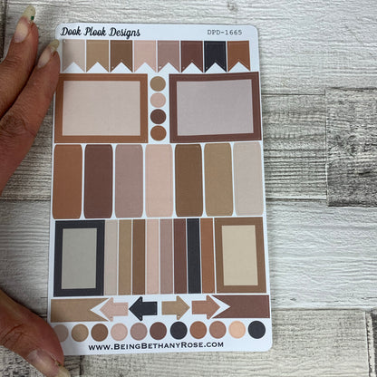 Nude colour functional stickers  (DPD1665)