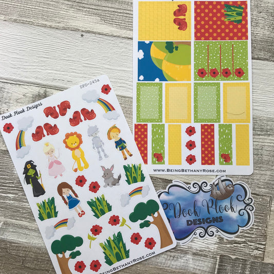 Wizard of Oz sticker set (DPD245)