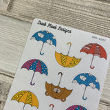 Cute umbrella stickers  (DPD1063)