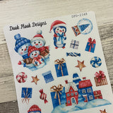 Christmas Scene stickers (DPD2348)
