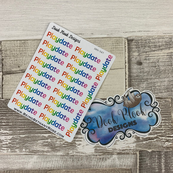 Playdate stickers (DPD547)