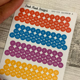 Quarter inch date dot stickers (DPD550)