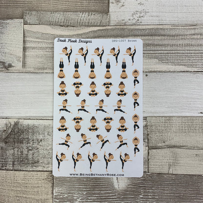 Yoga stickers (DPD1007)