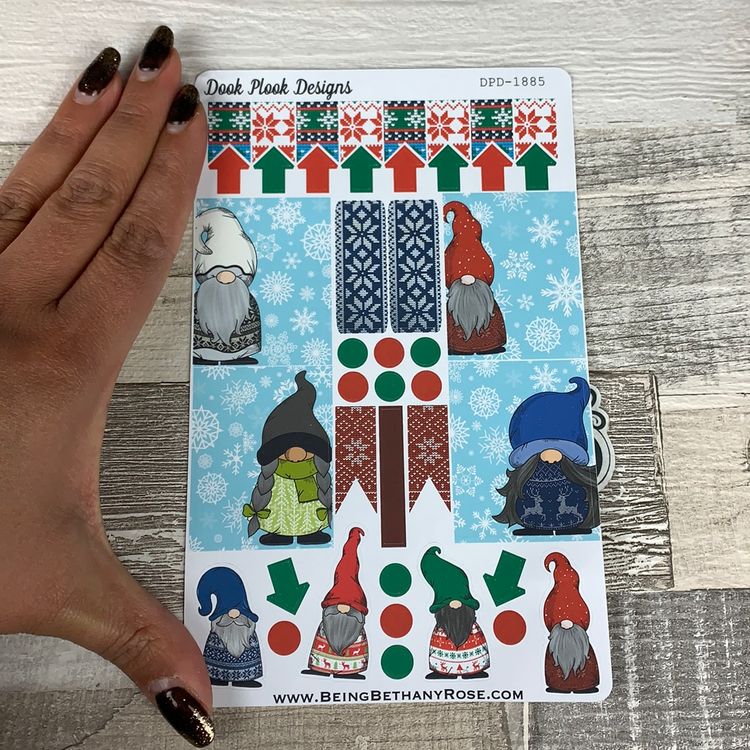 Christmas Jumper Gonk functional stickers  (DPD1885)