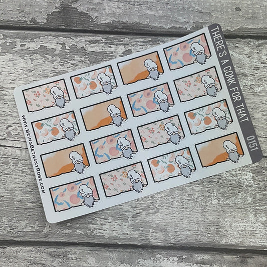 Peachy Cate Ripped Peeping Gnorman Sticker (GFT-0151)