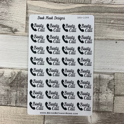 Booty Call stickers (DPD1099)