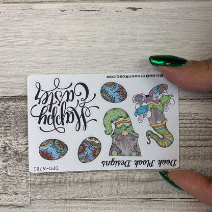 Easter Gonk stickers (Small Sampler Size) A785