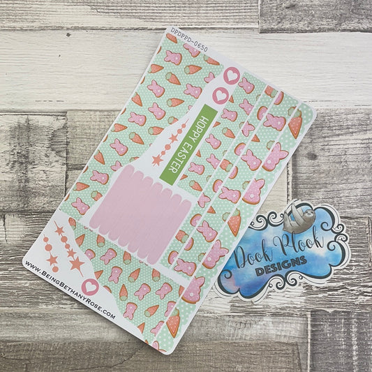 (0650) Passion Planner Daily Wave stickers - Hoppy Easter