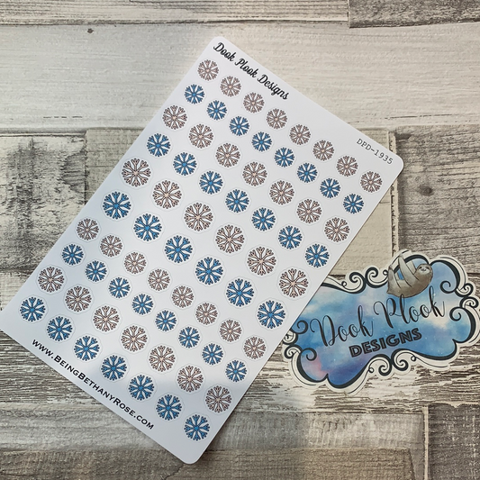 Snowflake stickers (DPD1935)