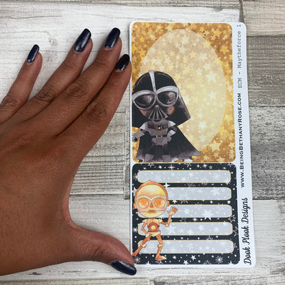 Erin Condren Month Note Pages (May the force)