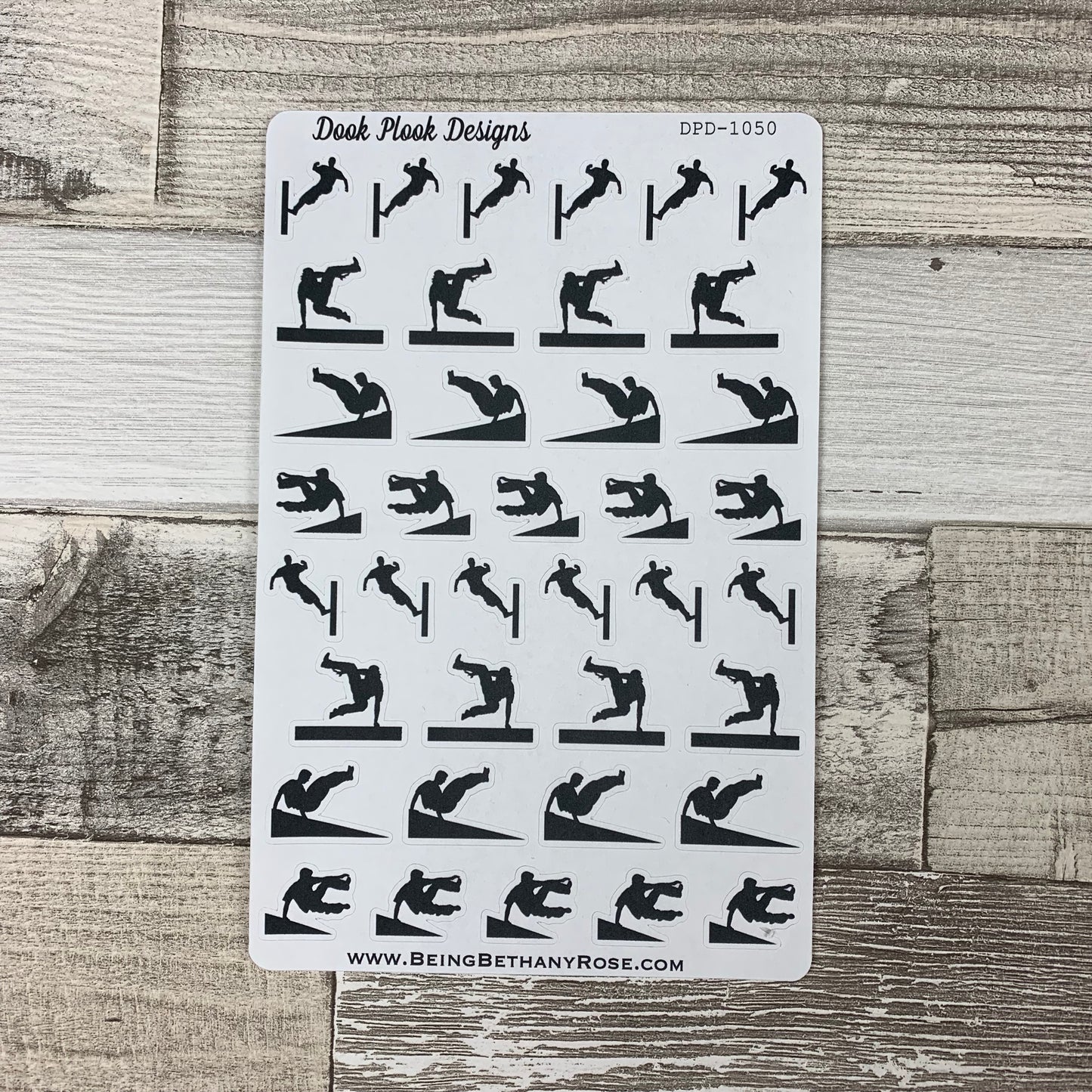 Parkour stickers (DPD1050)