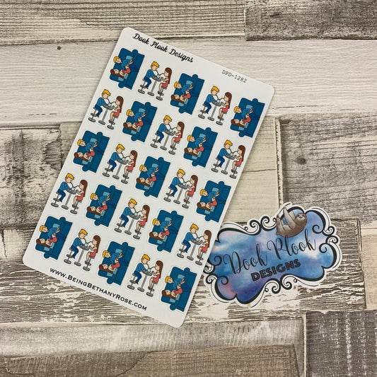 Date night / night in / night out sticker (DPD1282)