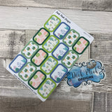 Cactus half box stickers (DPD1702)