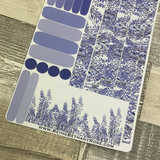 (0354) Passion Planner Daily stickers - Lavender