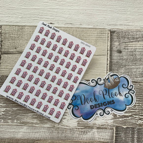 Tiny house stickers (Dinkies)(DPD-D002)