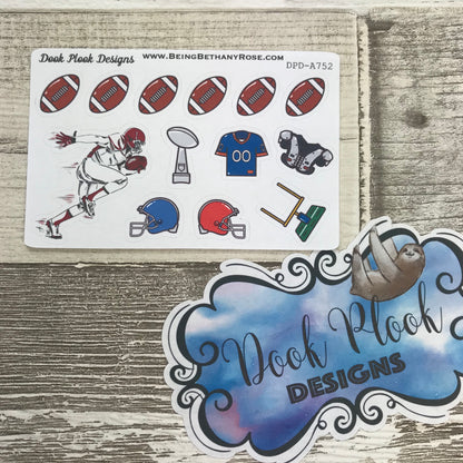 American Football / NFL stickers - Small Sampler Size (A752)
