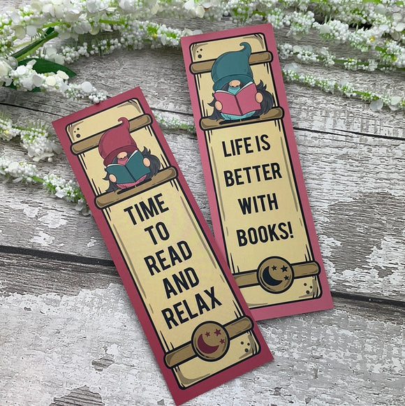 Bookmark - Life is Better / Time to Read