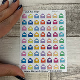 Tiny envelope / Mail stickers (Dinkies) (DPD-D005)