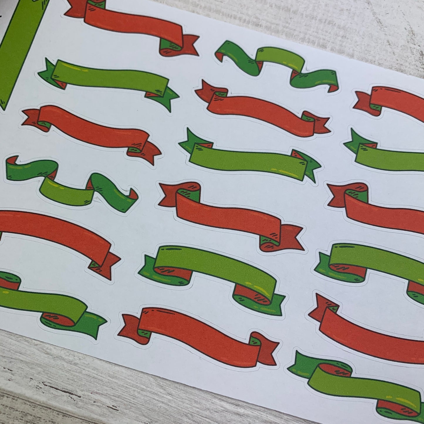 Christmas banner stickers  (DPD1516)