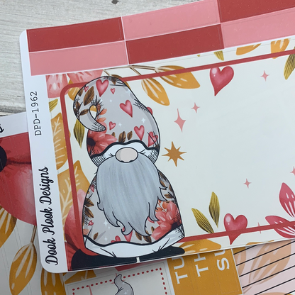 Valentines Hearts and Flowers Passion Planner Week Kit (DPD1962)