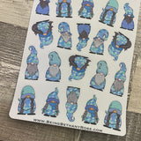 Ardella Gonk Character Stickers Mixed (DPD-2504)