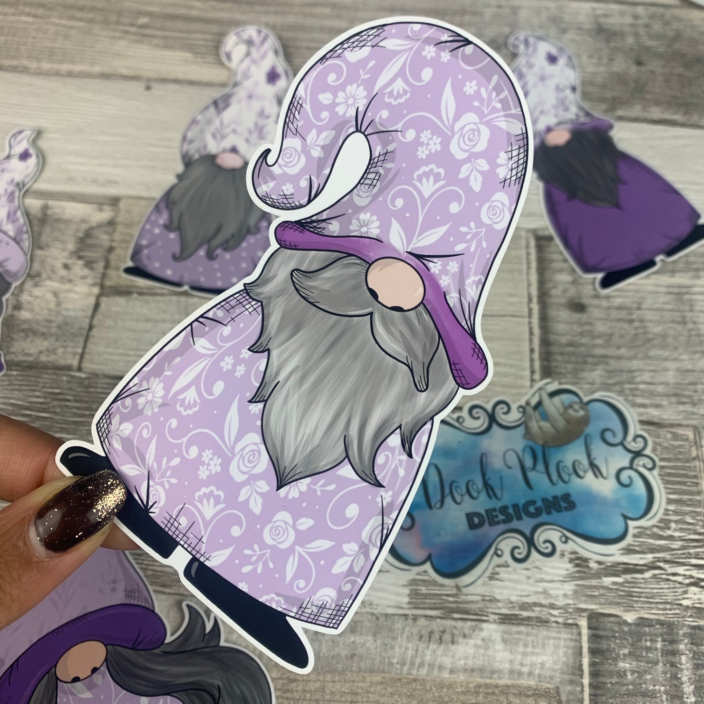 Lilac Charm Gonk Diecut (Sven)