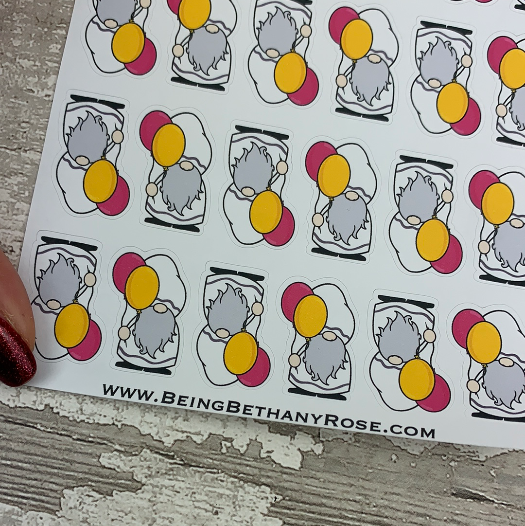 Balloon / Party Gnorman Sticker (GFT-0016)