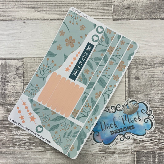 (0561) Passion Planner Daily Wave stickers - Finding Tranquillity