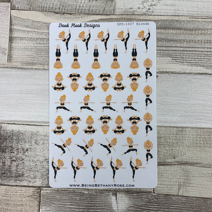 Yoga stickers (DPD1007)