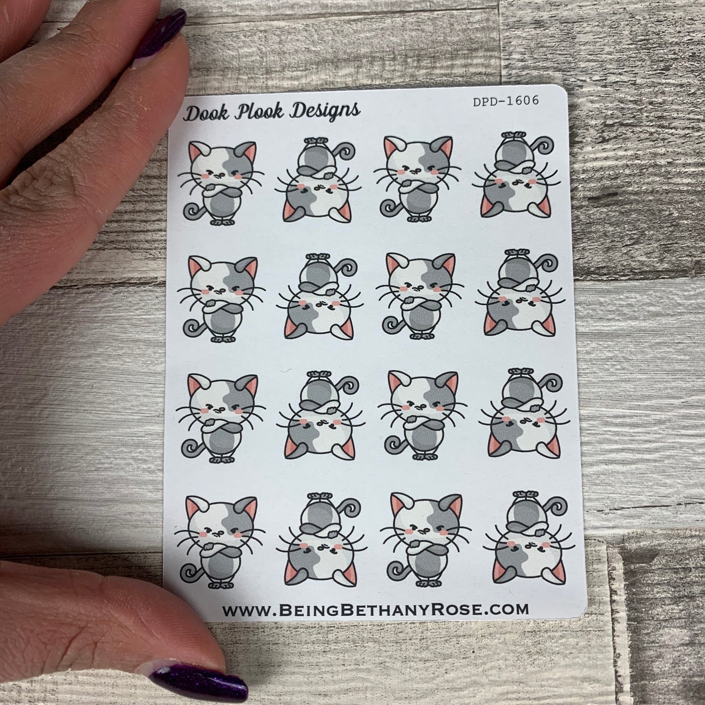 Grumpy Cat stickers  (DPD1606)