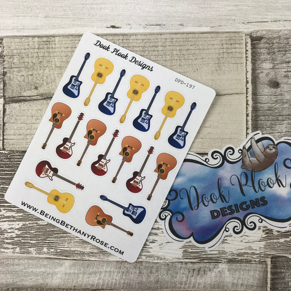 Guitar stickers (DPD197)