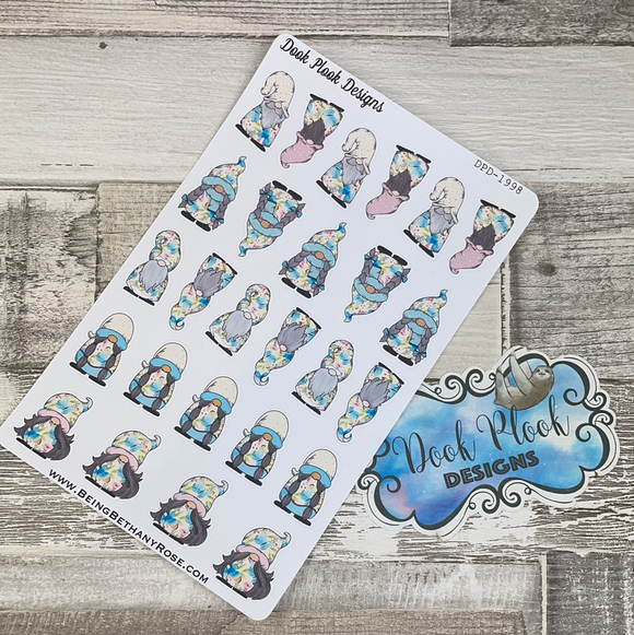 Pastel Butterflies Mixed Gonk Character Stickers (DPD-1998)