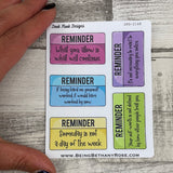 Motivational Reminder stickers (DPD2168)