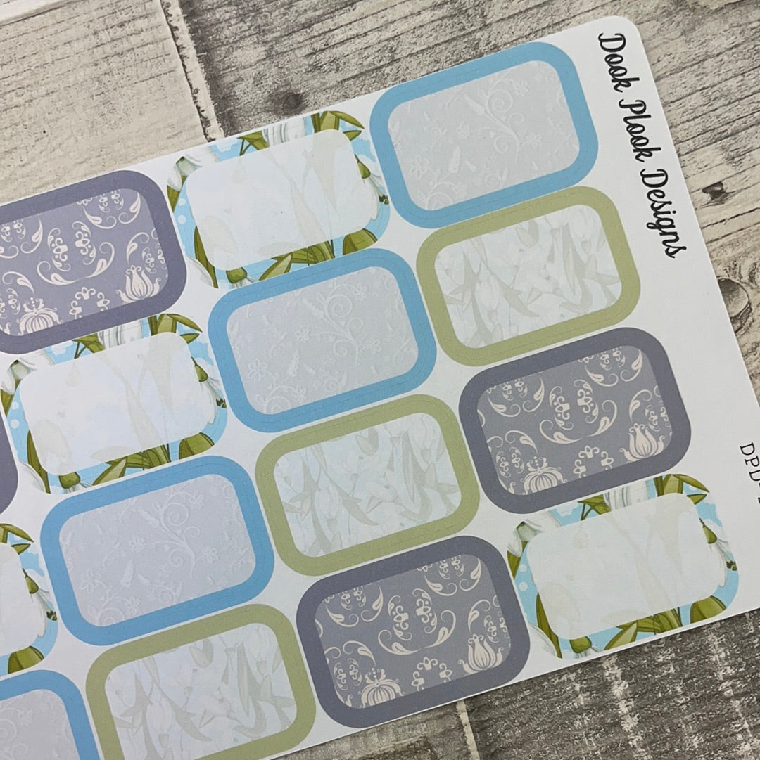 Elsa Snowdrop half box stickers (DPD2432)