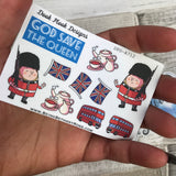 London stickers (Small Sampler Size) A712