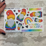 Rainbow Gnorman Gonk Stickers (TGS0090)