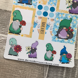 I'll bring you flowers Gonk functional stickers  (DPD2129)