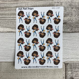 Black Woman - Selfie Stickers (DPD1397)