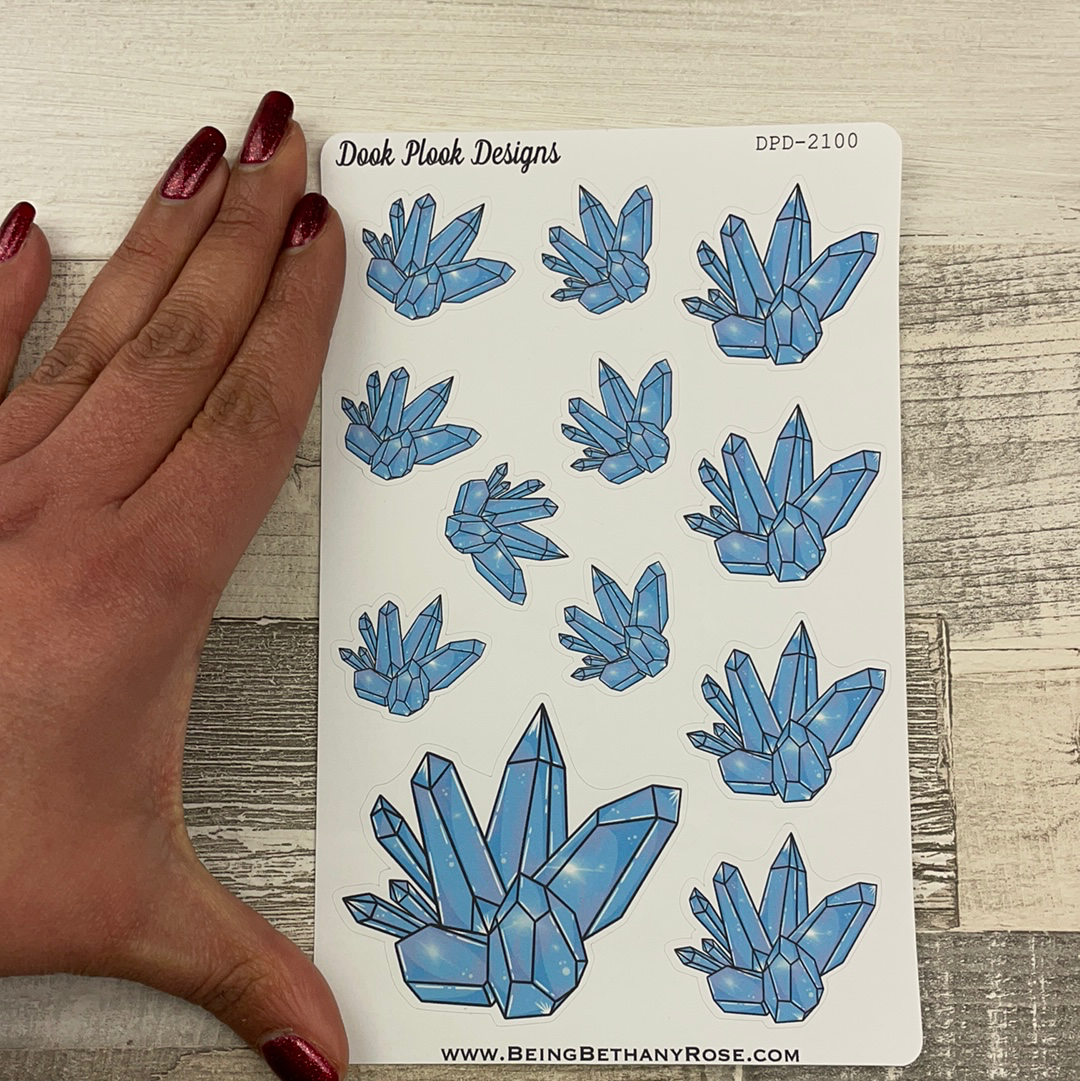 Blue Crystals Stickers (DPD2100)