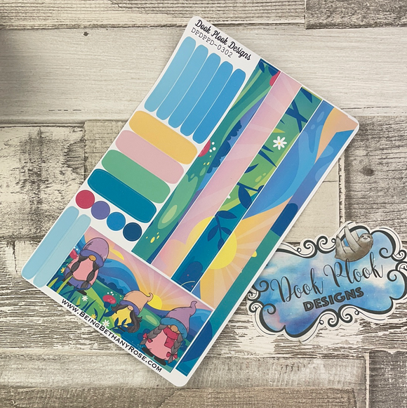 (0302) Passion Planner Daily stickers - step into spring