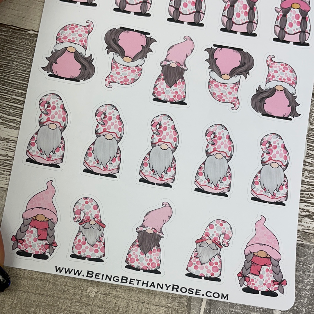 Pink Spots Gonk Character Stickers (DPD-2043)