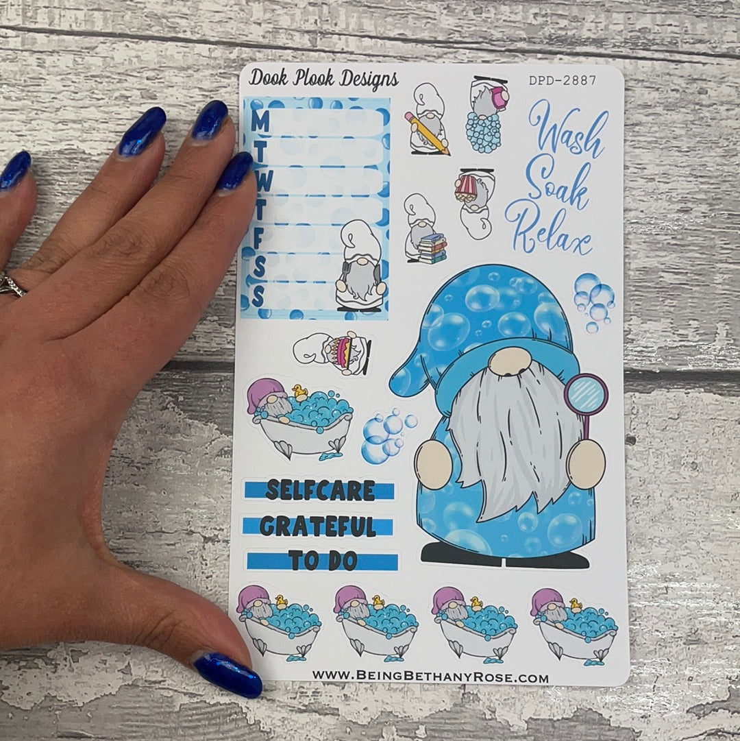 Bath and Bubbles Journal planner stickers (DPD2887)