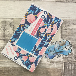 (0498) Passion Planner Daily Wave stickers - Make today Amazing