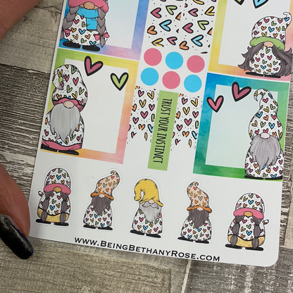 Bold Hearts Gonk functional stickers  (DPD2065)