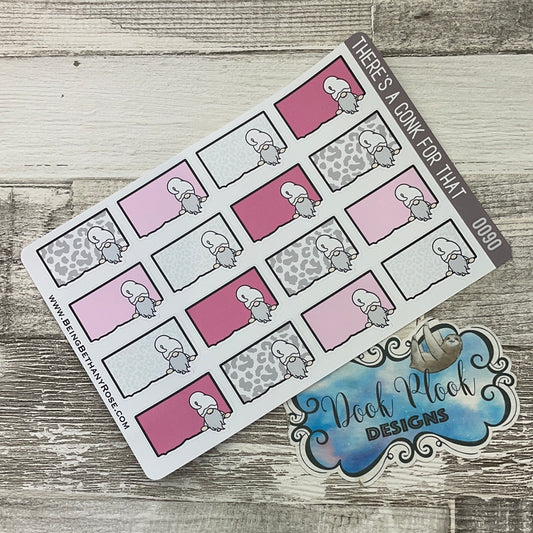 Wild and Free Ripped Notes Peeping Gnorman Sticker (GFT-0090)