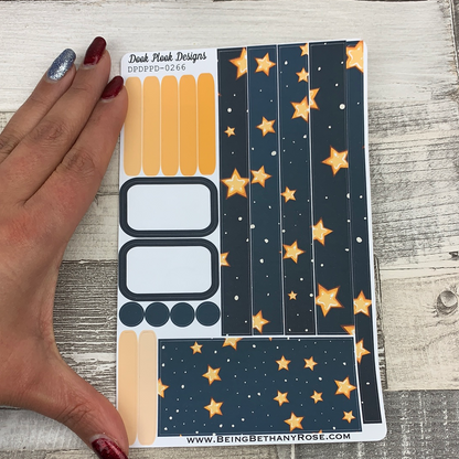 (0266) Passion Planner Daily stickers - Stars