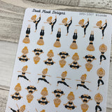 Yoga stickers (DPD1007)